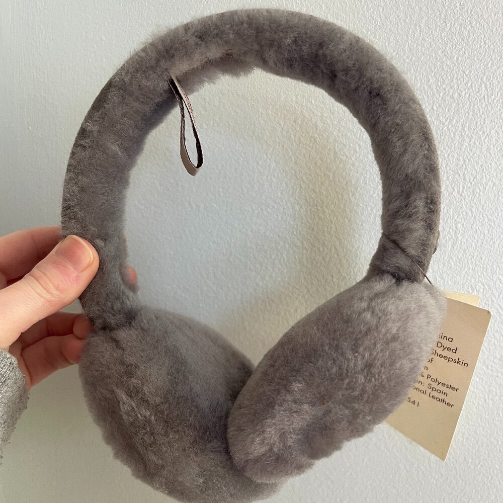 Grey UGG Earmuffs - Brand New